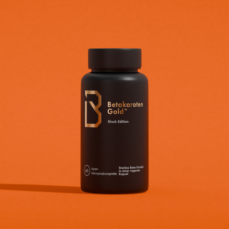 Starkes Beta-Carotin aus der Betakaroten Gold Black Edition.